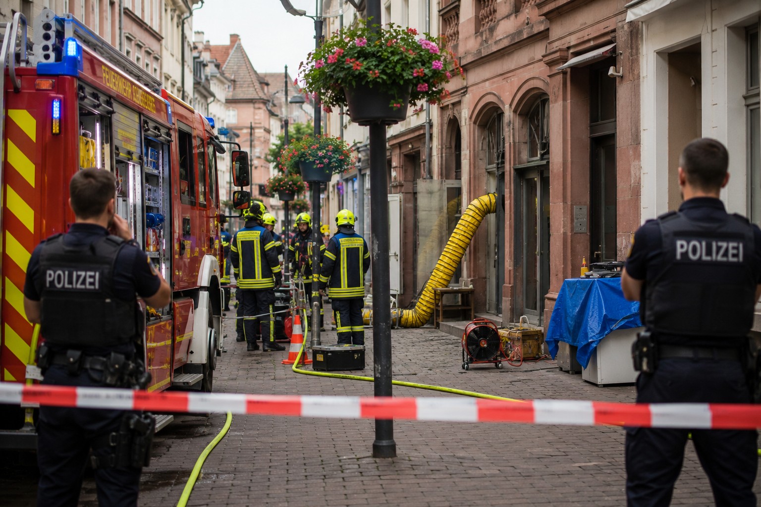 Feuerwehr im Einsatz