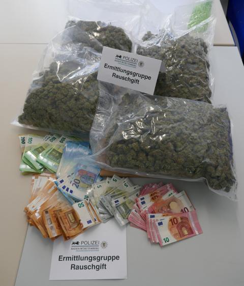 SichergestellteDrogenundDealgeld