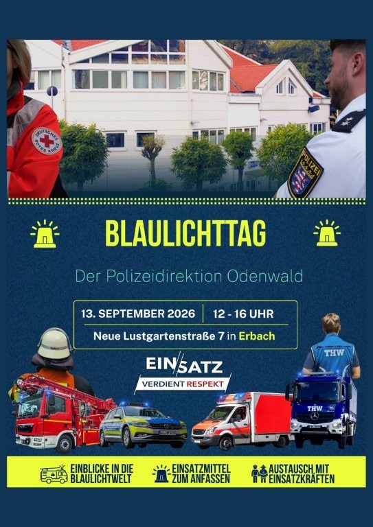Plakat Polizei