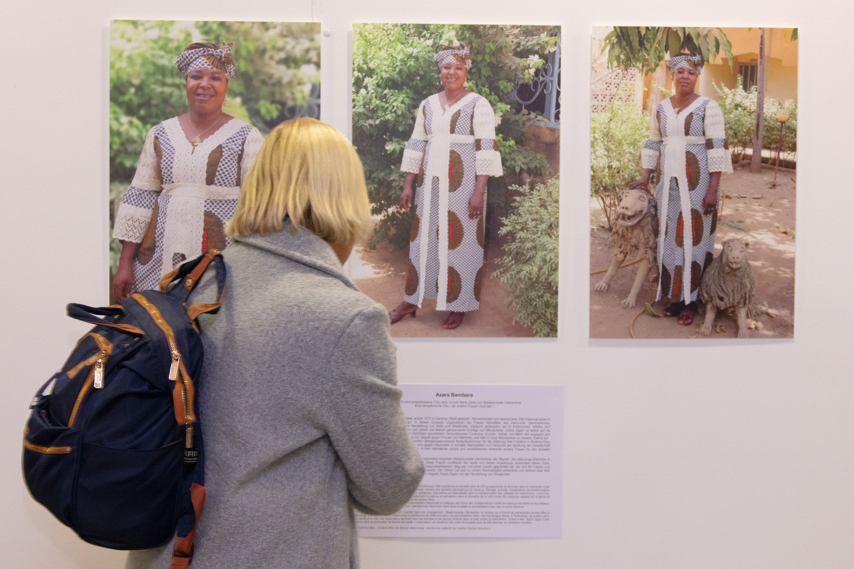 Eröffnung der Ausstellung „FrauenBilder – FrauenVorbilder: Inspirationen aus Garango, Burkina Faso“