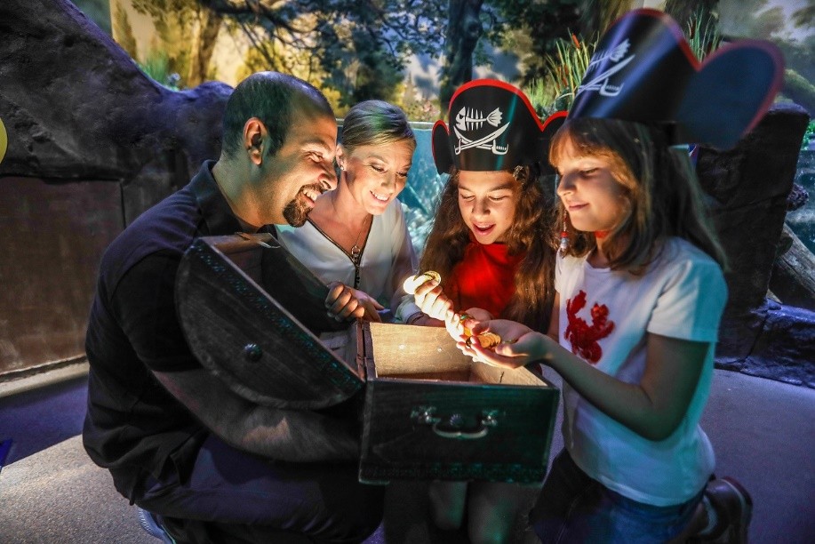 Piraten Schatzsuche im SEA LIFE Speyer bis 31.08.2025