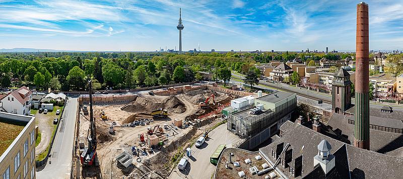 Startschuss für den Forschungs- und Lehrcampus der Medizinischen Fakultät Mannheim Feierliche Grundsteinlegung für zwei Forschungsbauten