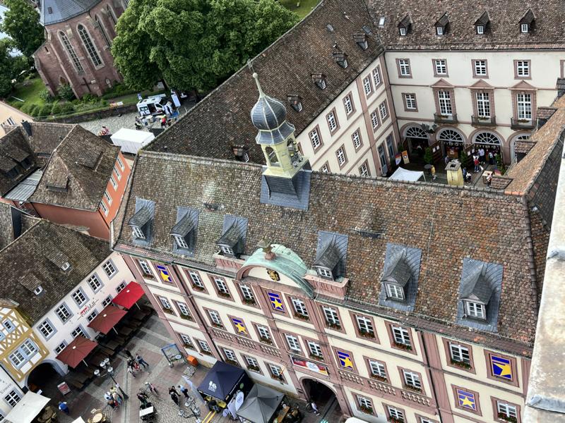Demokratiefest 2024 Marktplatz von oben 2