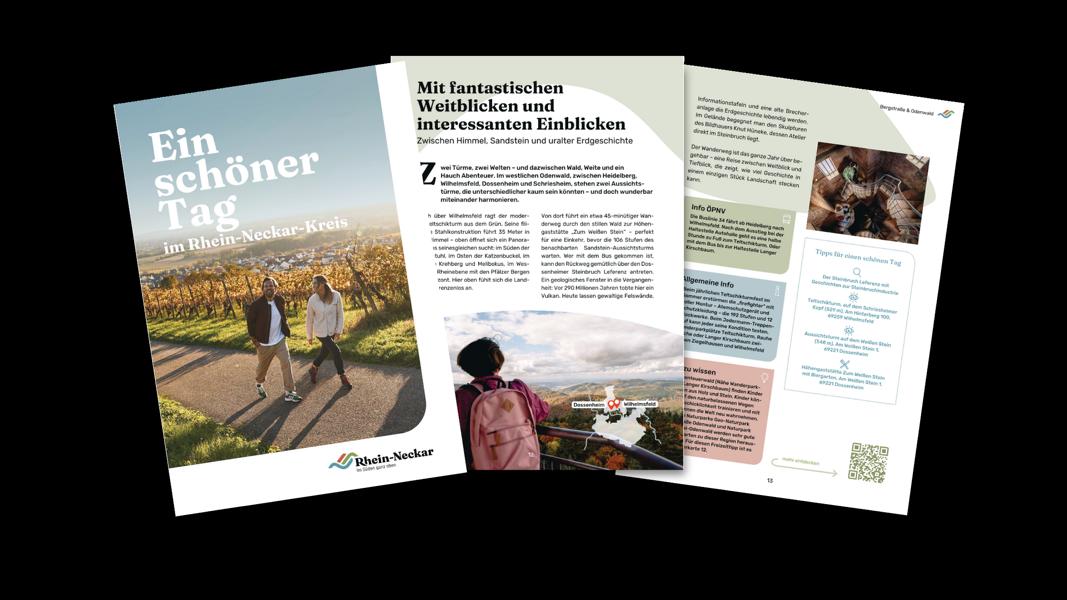Rhein-Neckar-Kreis: Neue Broschüren machen Lust auf Entdeckungen in der Region