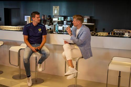 (Foto: W. Neuberth) Andy Schmid bei seinem letzten Interview Andy sch