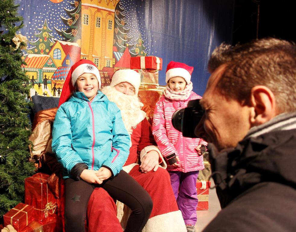 Weihnachtsmann Fotostudio