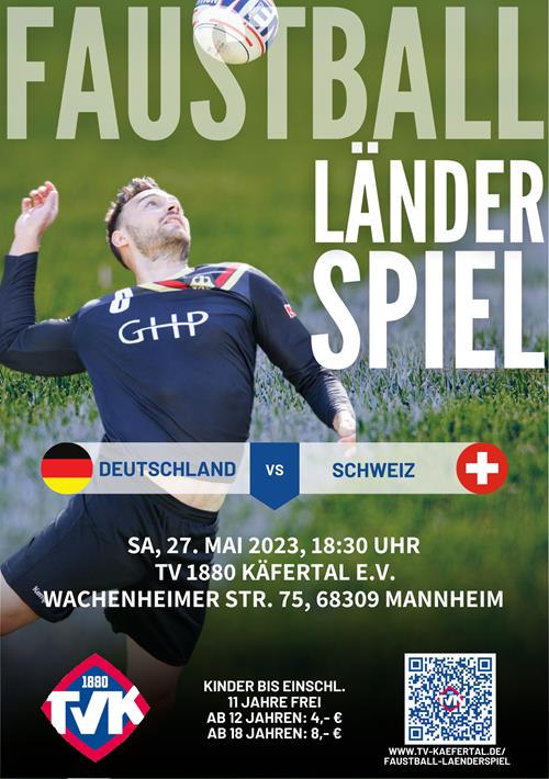 Faustball Länderspiel