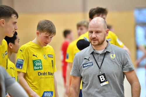 (Foto: Gaby Krass) Daniel Haase ist "Nachwuchstrainer der Saison 2021/22" Haase