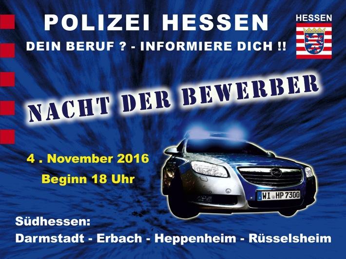 K1024 pol da darmstadt erbach heppenheim ruesselsheim noch zwei tage bis zur nacht der bewerber der polize