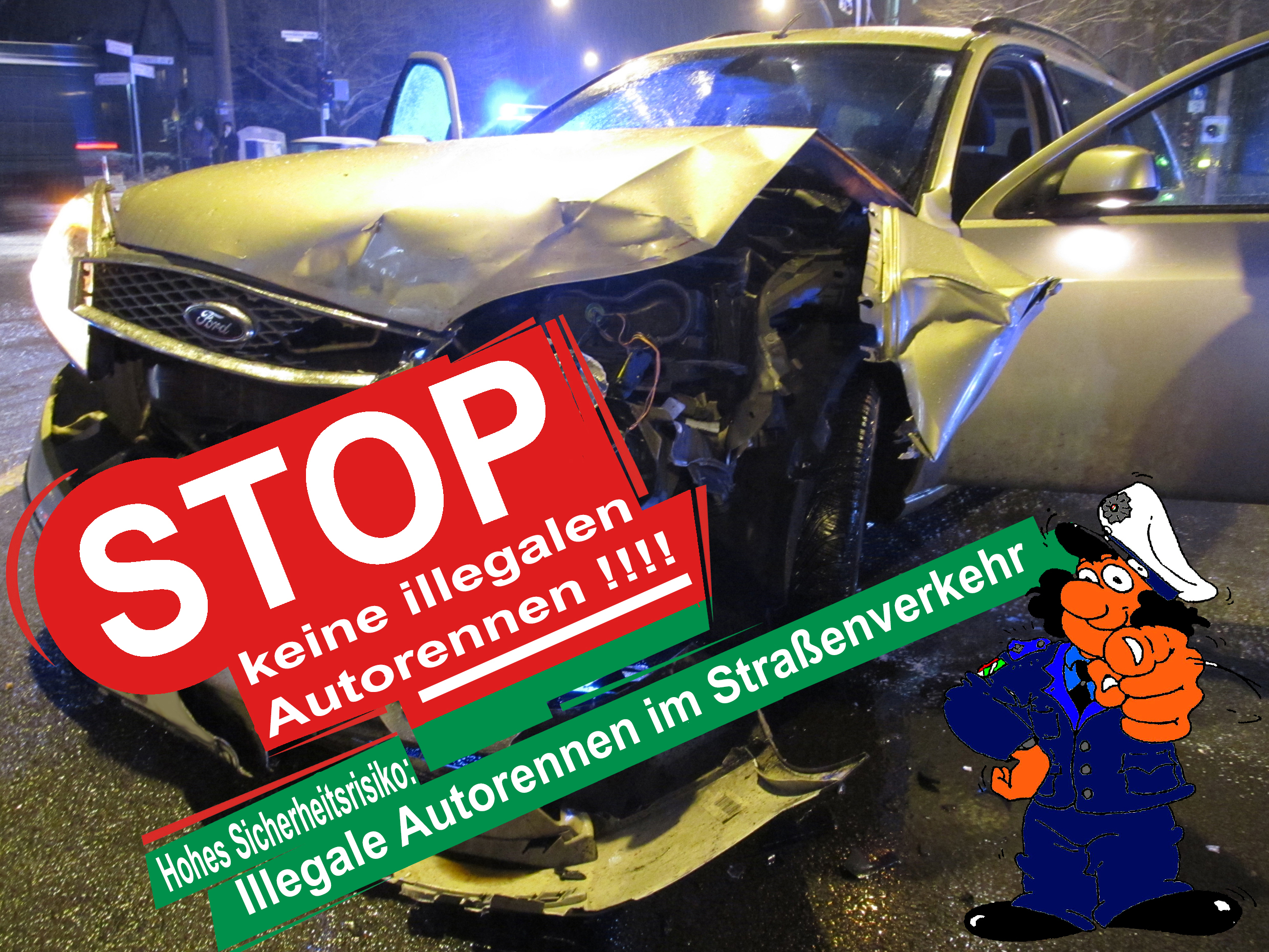POL-ME IllegaleAutorennen 2