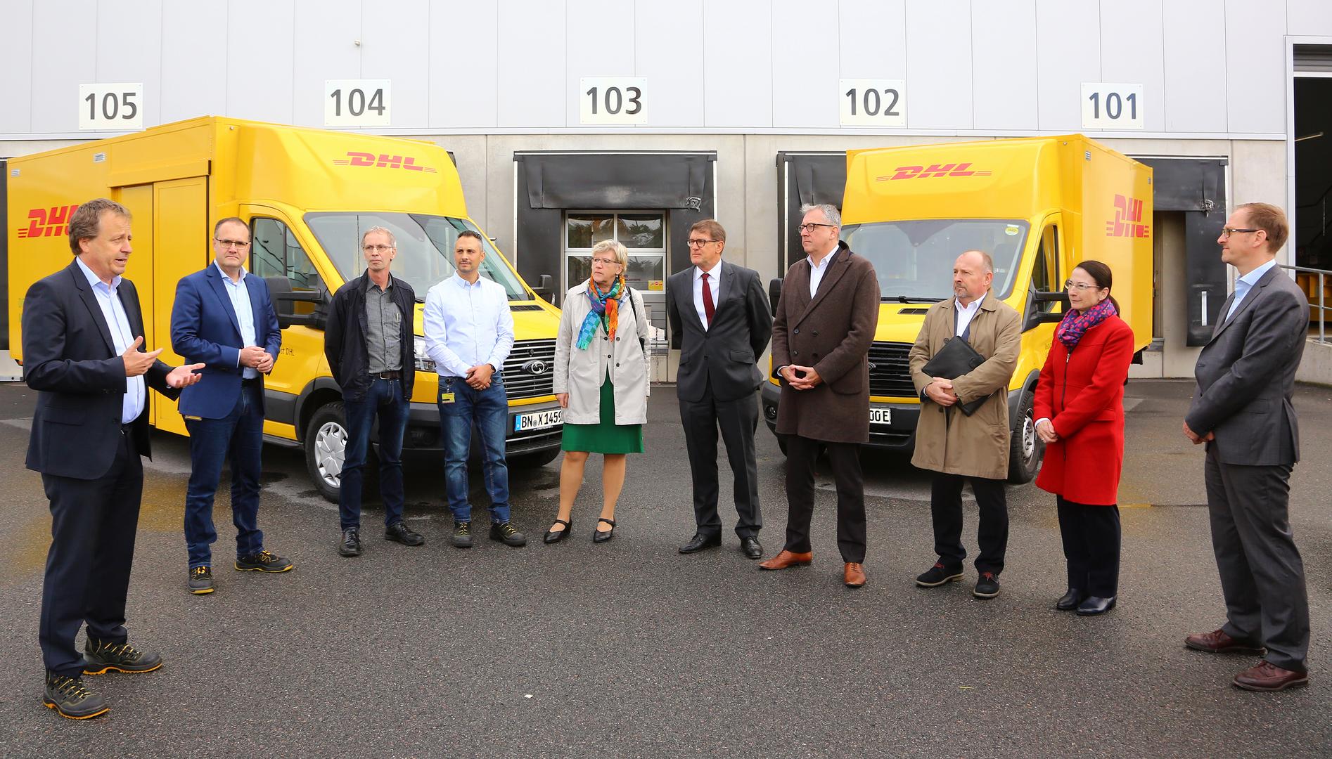 Firmenbesuch DHL