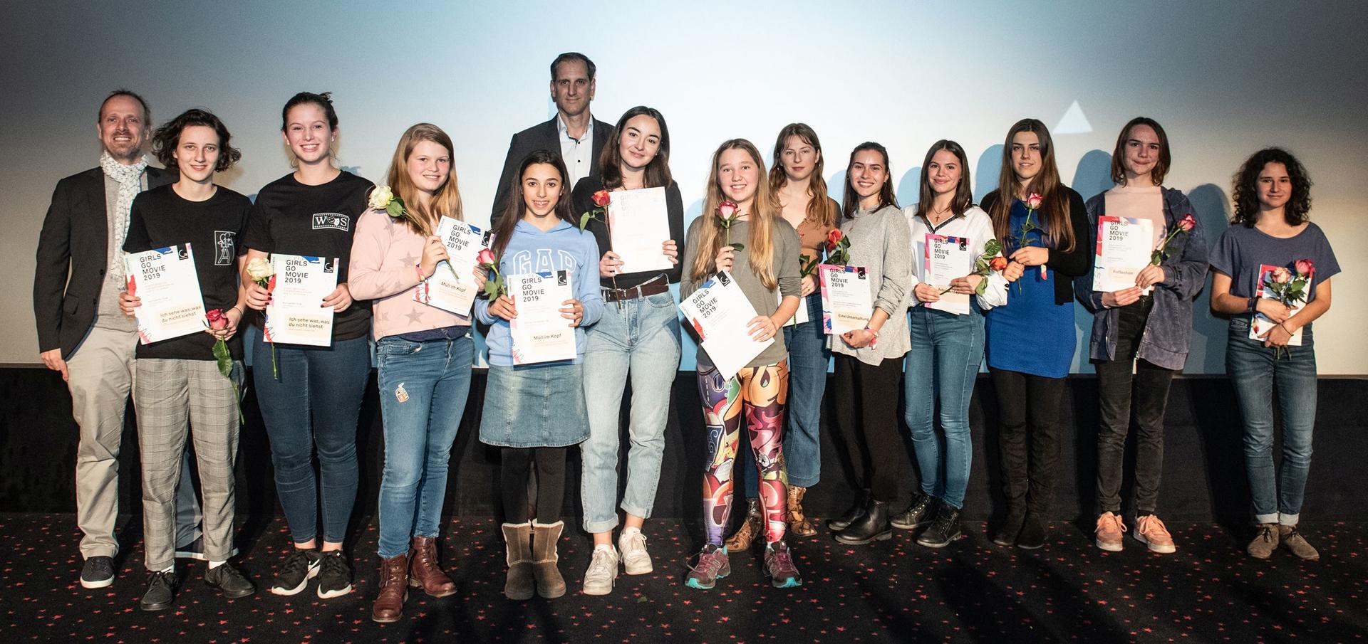 Girls go Movie 2019 Preistraegerinnen