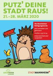 Stadt Mannheim Reinigungswoche20200