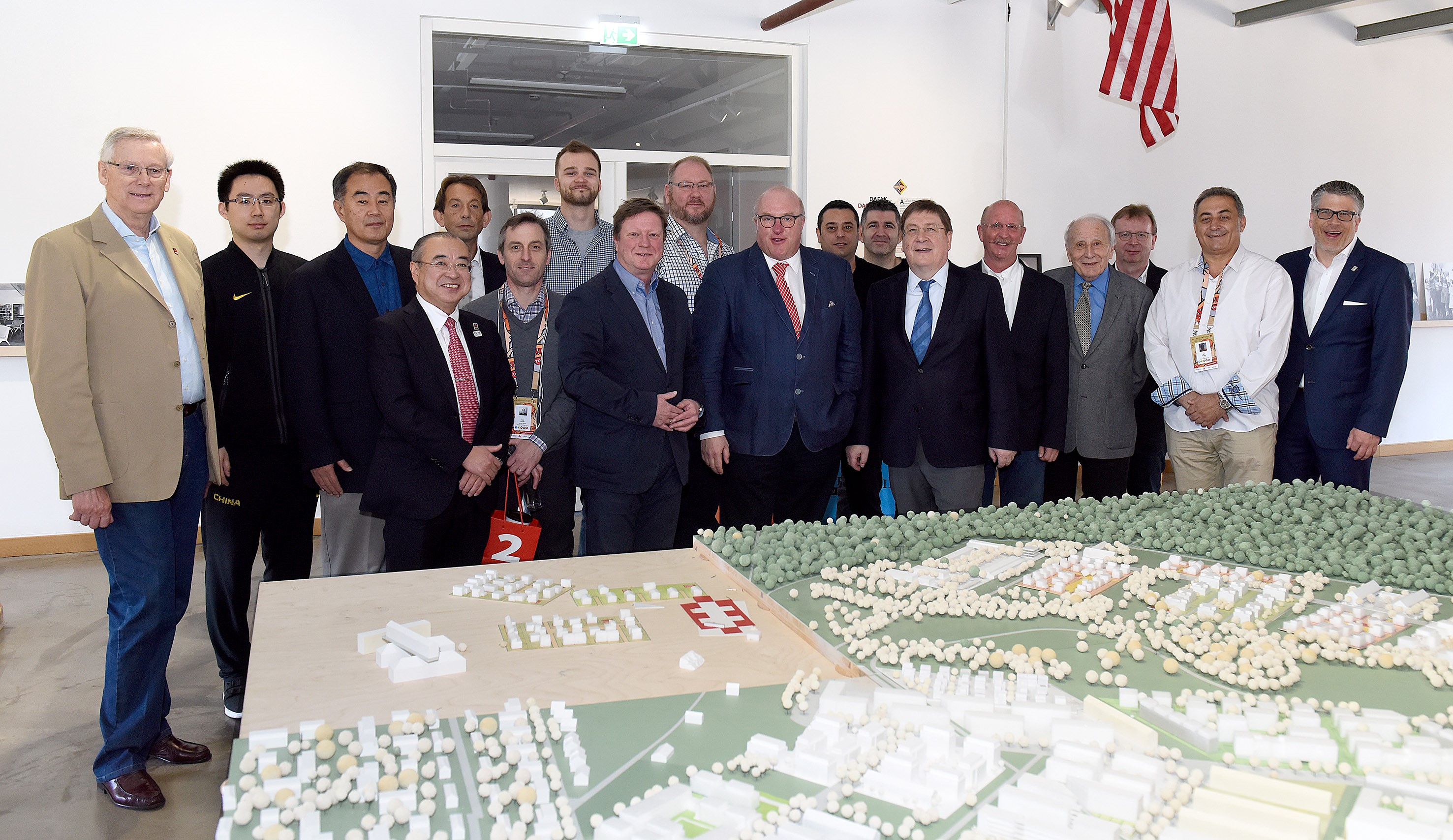 Stadt Mannheim Thomas Tröster BM Quast Empfang Delegationen AST 2018