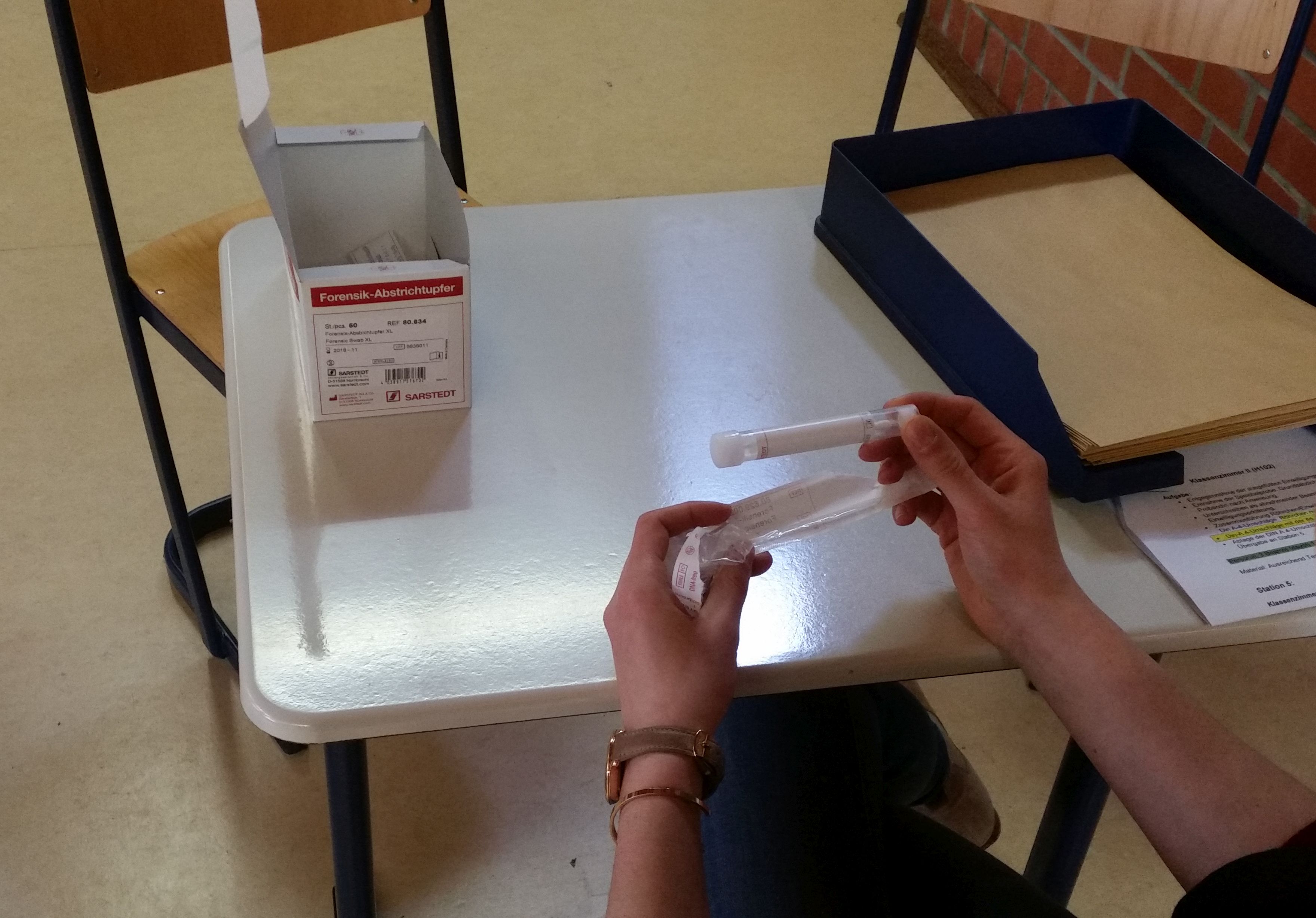 pol-ma Entnahme Arbeitsplatz