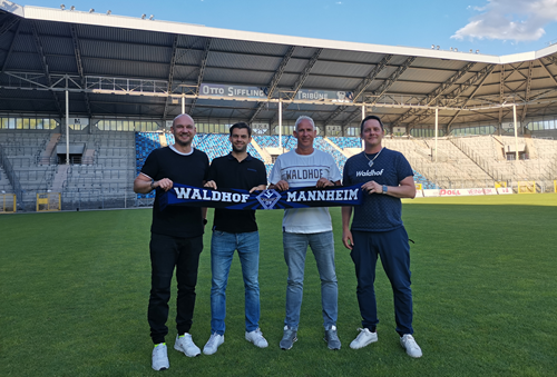(Foto: SVW) v.l.; Markus Kompp, Tim Schork, Christian Neidhart, Christian Beetz Neid