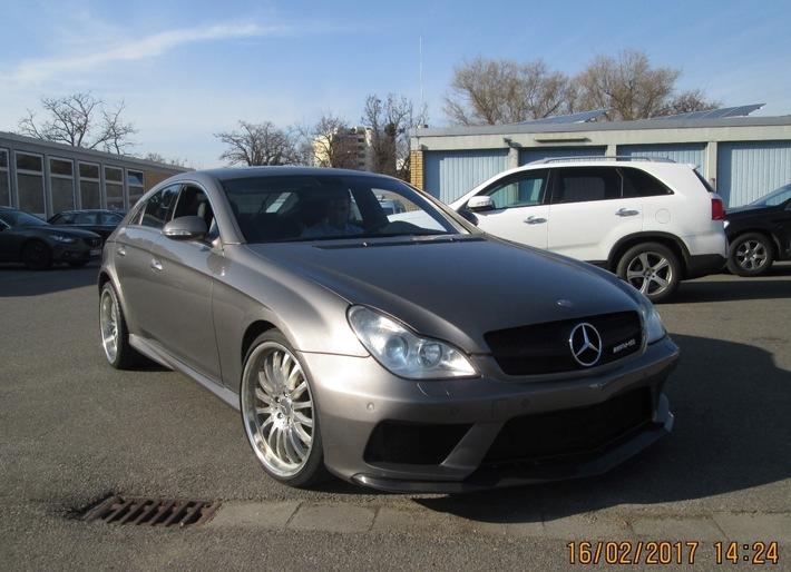 pol ma mannheim erste sonnenstrahlen locken poser auf die gass amg mercedes cls gt aus dem verkehr g